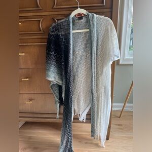 Missoni zig zag shawl